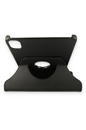 Xiaomi Pad 6 Kılıf 360 Tablet Deri Kılıf - Siyah-(5796)