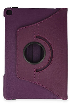 Huawei MatePad SE Kılıf 360 Tablet Deri Kılıf - Mürdüm-(5796)