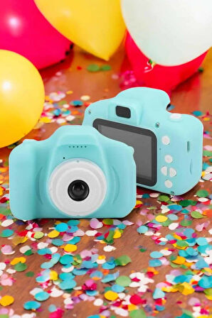 Çocuk Kamerası Profesyonel Hafif Ve Uzun Ömürlü USB Şarjlı 2.0 İnç