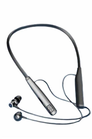 Boyun Askılı 100 Saat Kablosuz Kulaklık Göstergeli Bluetooth Kulaklık