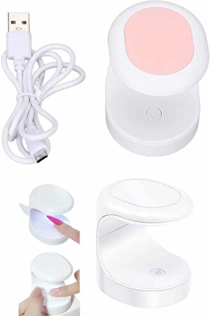 Mini Taşınabilir Kalıcı Oje Jel Tırnak Kurutucu Fototerapi Makinesi