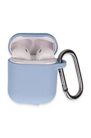 Airpods 2 (2.nesil) Hang Kılıf - Mavi-(5796)