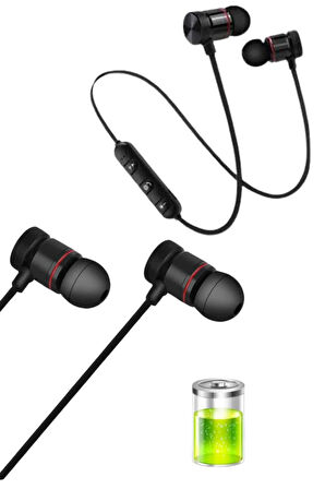 Kablolu Kulakiçi Bluetooth Kulaklık Mıknatıslı ANC Özellikli Yüksek Ses Kalit
