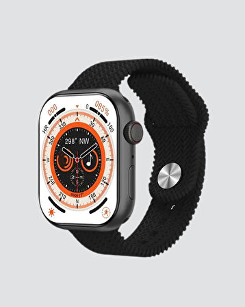 Akıllı Saat Kablosuz Şarjlı Bluetooth 5.2 Arama Bildirim Sesli Asistan 420 mAh