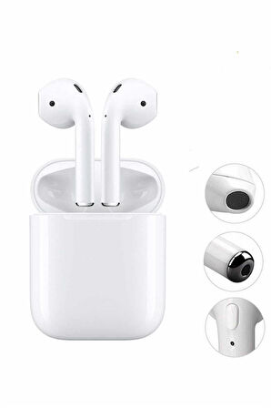 2. Nesil Bluetooth Android ve İOS Uyumlu Kablosuz Kulaklık Çağrı Cevaplama