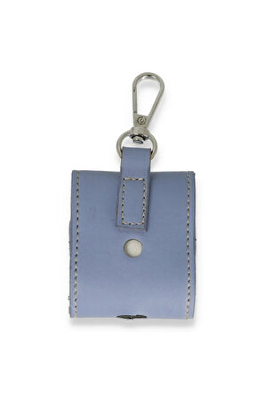 Airpods 2 (2.nesil) Askılı Kılıf - Mor-(5796)