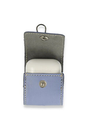 Airpods 2 (2.nesil) Askılı Kılıf - Mor-(5796)