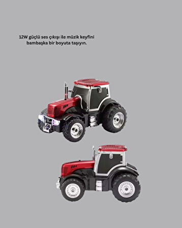 LED Işıklı Kablosuz Bluetooth Hoparlör Güçlü Ses Çıkışı