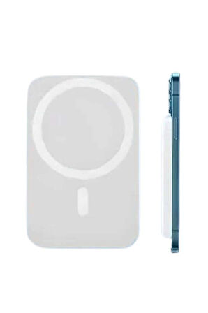 Kablosuz Magsafe Hızlı Şarj 5.000 mah Kablosuz Şarj Cihazı