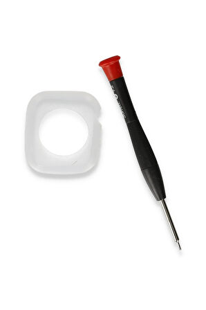 Apple Watch 45mm Metal Petek Kasalı Kordon - Gümüş-(5796)