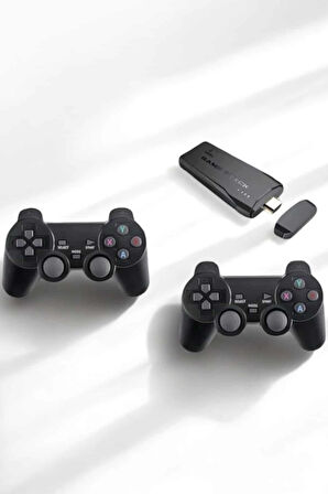 Gaming Atari 2.4g Uyumlu Kablosuz Çift Kol Game Stick