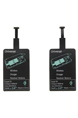 Q Pad Kablosuz Şarj - Siyah-(5796)