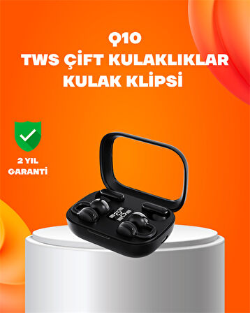 Q10 Bluetooth 5.4 Kablosuz Kulaklık – Dokunmatik Uzun Pil Ömrü Type-C Şarj