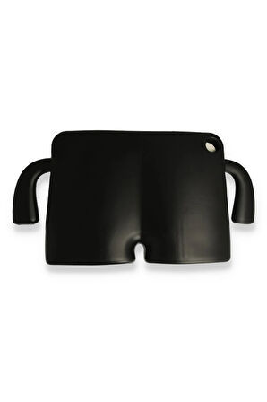 iPad Pro 11 (2021) Kılıf Karakter Tablet Silikon - Siyah-(5796)