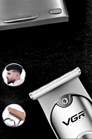 Tıraş Makinesi Paslanmaz Çelik Taraklı Güçlü Motor