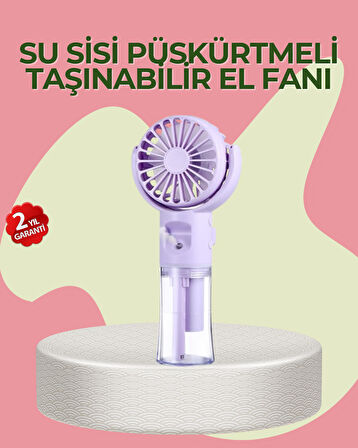 4 Kademeli Serinletici Su Buharlı El Vantilatörü