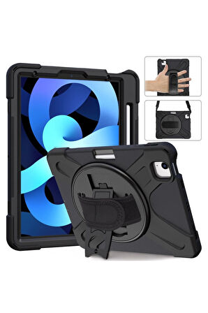 iPad Pro 11 (2020) Kılıf Amazing Tablet Kapak - Siyah-(5796)