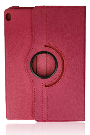 Lenovo M10 X505F Kılıf 360 Tablet Deri Kılıf - Pembe-(5796)
