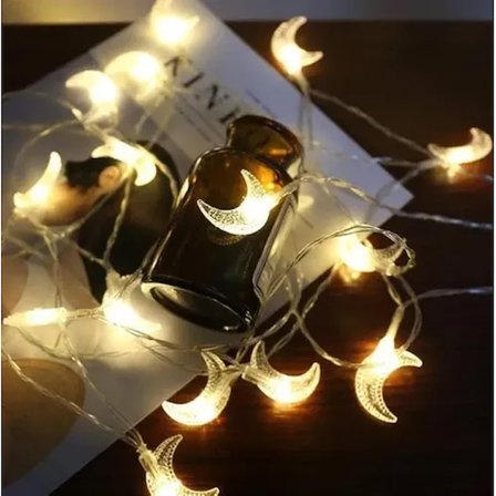 3m 20 LED Ay Figürlü Gün Işığı Lamba