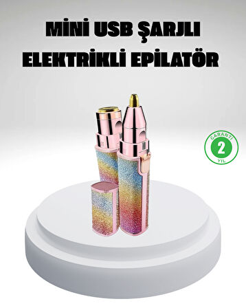 Şarjlı Mini Yüz ve Kaş Epilatörü – Ağrısız ve Hassas Temizlik