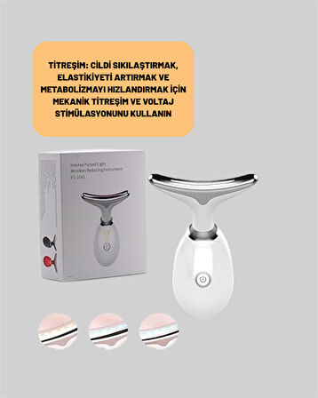 Kompakt ve Taşınabilir Cilt Bakım Cihazı – 3 Fonksiyonlu USB Şarjlı LED Iş?