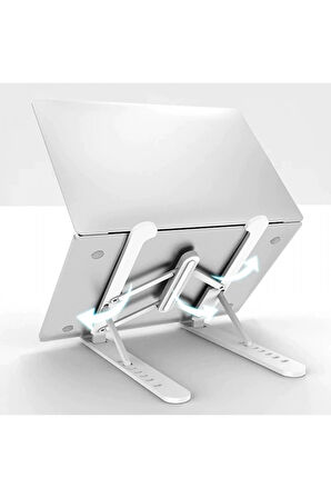 P1 ABS Laptop Standı - Siyah-(5796)