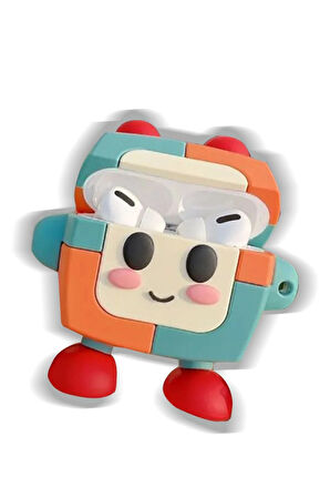 Airpods 3 (3.nesil) Karakter Silikon - Desen 13-(5796)