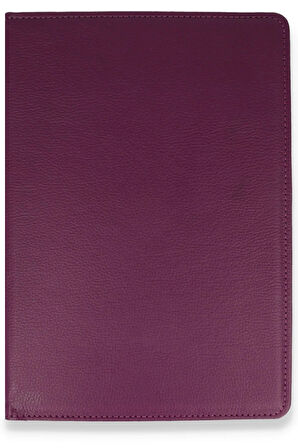 Lenovo M10 FHD Plus X606F Kılıf 360 Tablet Deri Kılıf - Mürdüm-(5796)