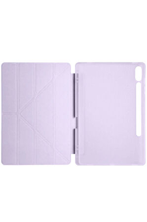 Samsung Galaxy X610 Tab S9 FE Plus 12.4 Kılıf Kalemlikli Mars Tablet Kılıfı - A