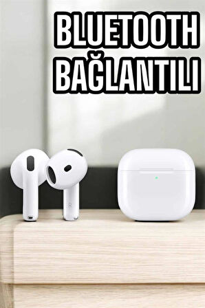 4.Nesil Kaliteli TWS Android ve İOS Uyumlu Mikrofonlu Kulaklık
