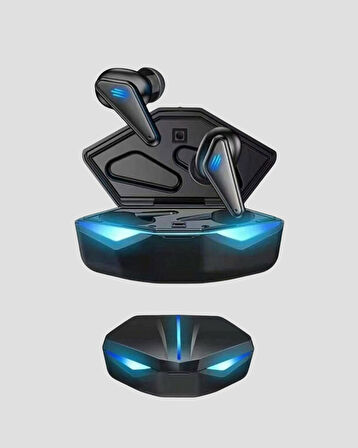Oyuncu Bluetooth Kulaklık Tam Kablosuz Stereo LED Işıklı