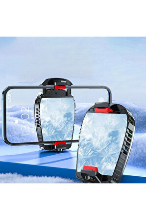 X110 Radyatör Telefon Soğutucu Fan - Siyah-(5796)