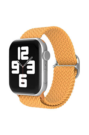Apple Watch 42mm Star Kordon - Sarı-(5796)