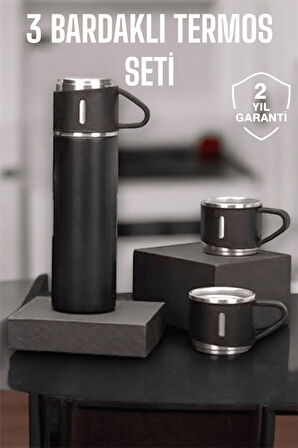 500 ml Kapasiteli Taşınabilir Basınçlı Termos Seti Günlük Kullanım için İd