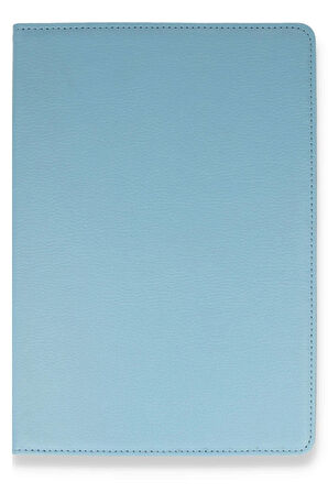 iPad Air 4 10.9 Kılıf 360 Tablet Deri Kılıf - Turkuaz-(5796)