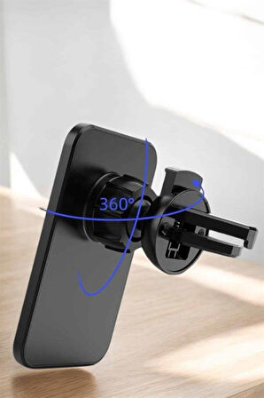 Kablosuz Şarj Aleti Magsafe Araç Içi Manyetik Şarj 15W İOS Uyumlu