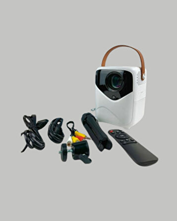 Ultra HD Çözünürlüklü Taşınabilir Projektör – 1920x1080 Piksel Görüntü