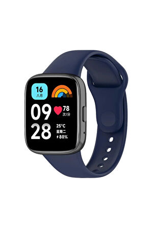 Xiaomi Redmi Watch 3 Active Klasik Kordon - Lacivert-(5796)