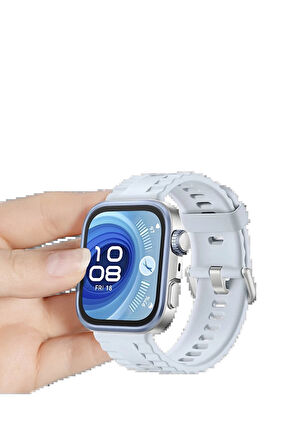 Huawei Fit 4 Nova Silikon Kordon - Siyah-(5796)