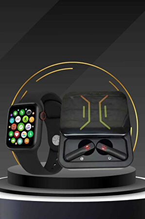Bluetooth Bağlantılı Kablosuz Kulaklık ve Yeni Nesil Akıllı Saat 5.0 Bluetooth