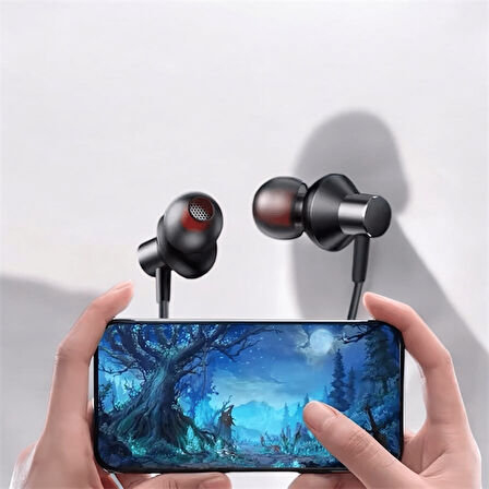 Boyun Bantlı Kablolu Kulaklık ANC Özelliği Uzun Şarj Süreli Sporcu Kulaklığ?