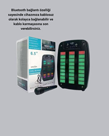 Kablosuz Bluetooth Müzik Cihazı – 2 Saat Batarya Süresi Şık ve Taşınabilir