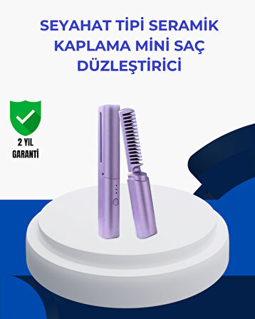 Taşınabilir Saç Düzleştirici Tarak – Ayarlanabilir Isı Kontrollü