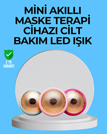 Gelişmiş LED ve Termoterapi Teknolojili UFO Mini Cilt Yenileyici