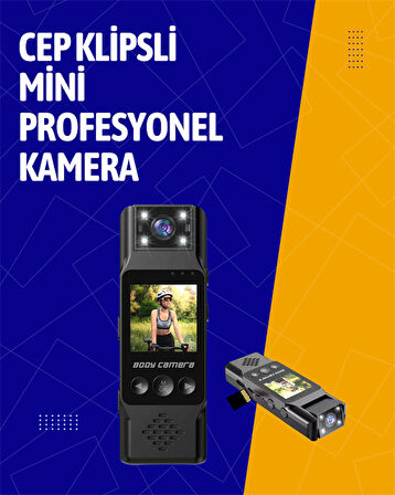 Kablosuz WiFi Bağlantılı Full HD Mini Kamera – Döngüsel Kayıt ve Hareket Alg