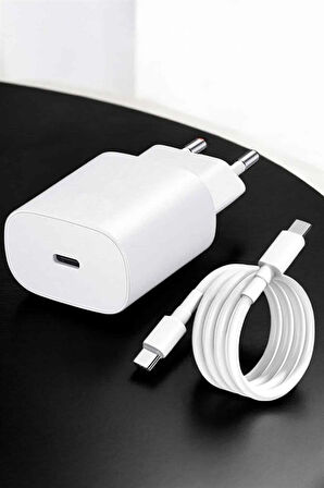 Şarj Aleti İOS 15/15 Pro Max Uyumlu Şarj Adaptörü ve Kablosu