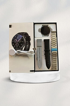 Akıllı Saat Çoklu Kordon Seçeneği Amoled Ekran Çok Fonksiyonlu Bluetooth Bağl