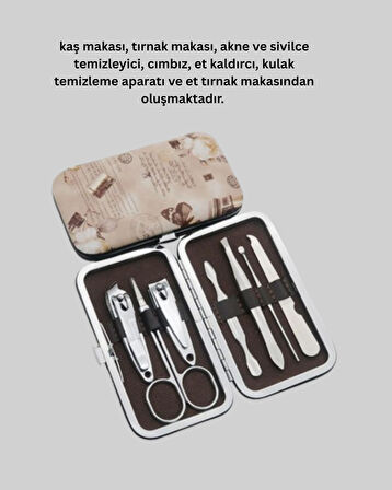 Kompakt Tasarımlı El ve Ayak Bakım Seti