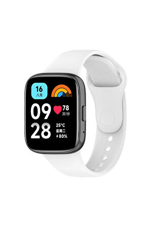 Xiaomi Redmi Watch 3 Active Klasik Kordon - Beyaz-(5796)