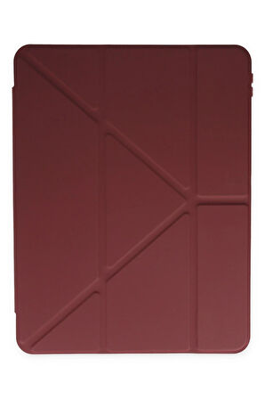 Xiaomi Redmi Pad SE Kılıf Kalemlikli Mars Tablet Kılıfı - Mor-(5796)